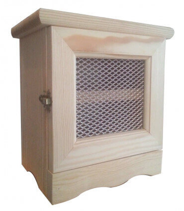 Armoire à oeufs bois