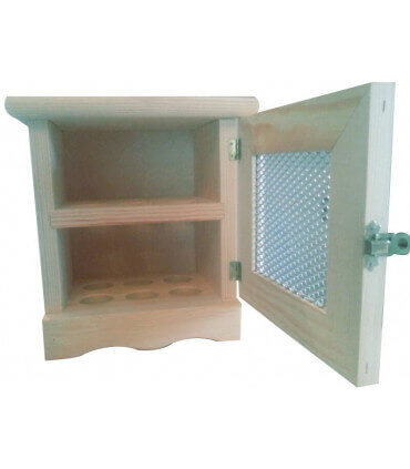 Présentoir bois conservation des oeufs