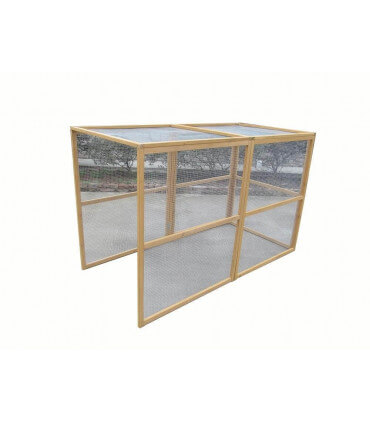 extension de parc pour poulailler bois Family