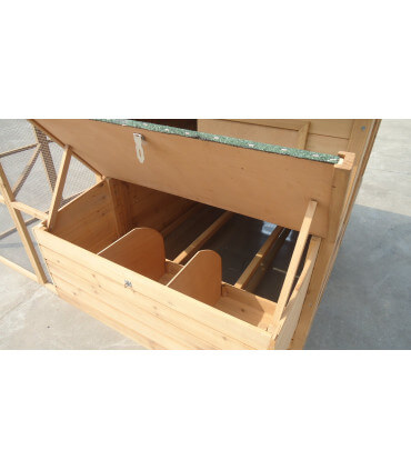 Pondoir XXL pour poules pondeuses ou d'ornement