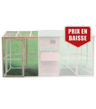 Extension de volière pour poulailler Chick'en Home