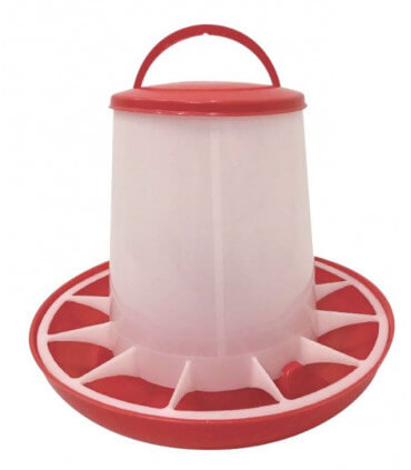 mangeoire volaille plastique 6kg et abreuvoir siphoïde 6l