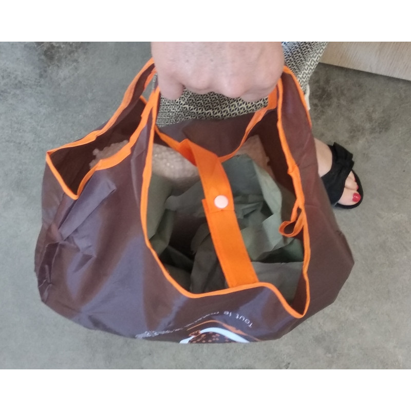 Grand Sac Cabas TJ MAXX Fancy Yoga Cats & Poses - Réutilisable Et écologique