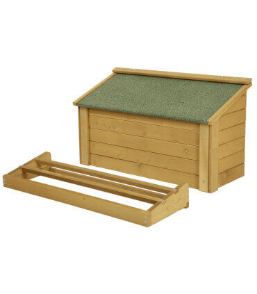 Grand pondoir XXL pour 8 poules. Convient sur le poulailler bois Emie-lit et perchoirs offerts.