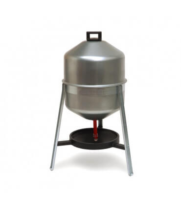 Abreuvoir pour poules pondeuses et volailles. Grande capacité de 30 litres pour la basse-cour.