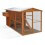 Le Chick 'en lodge, grand poulailler 10 poules
