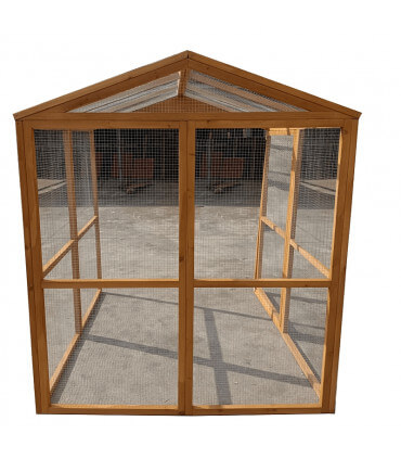 Rallonge de volière pour grand parc sur poulailler chick'en Home xxl.