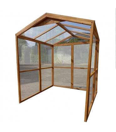 extension de volière grillagee 150 cm pour poulailler chick'en home xxl.