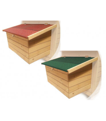 Pondoir bois pour poulailler, taille L - Poulailler Design