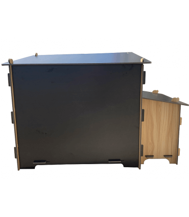 poulailler swan-nid en plaques hpl hydrofuges idéal 4 poules.