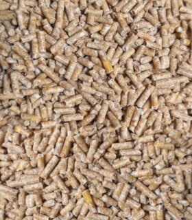 Aliment complet en granulés spécial petits canards, pour la bonne croissance des canetons et oisons 2eme age.