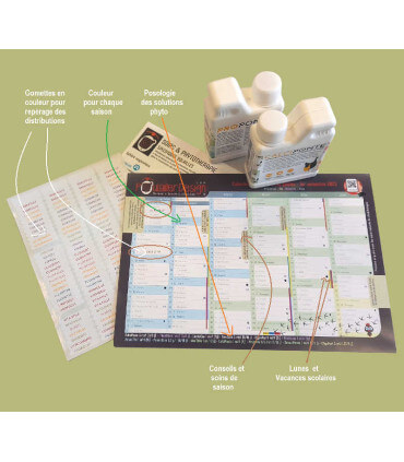 calendrier 2026 de suivi des soins des poules et planification des traitements phytothérapie des animaux