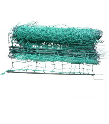 Kit filet avec piquets pour créer des enclos pour les poules. Idéal pour les pondeuses label et autres volailles. d'ornement.