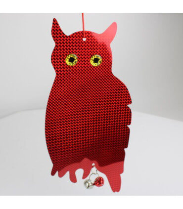 Effaroucheur silouette hibou pour éloigner les oiseaux du poulailler