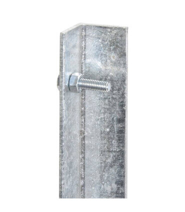 Piquet de terre 100 cm pour les filets des enclos des poules.