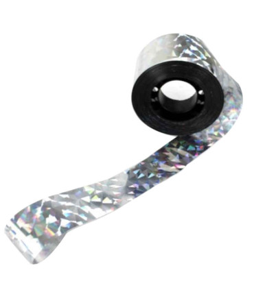 ruban métallisé irisé pour effaroucher et éloigner les oiseaux du poulailler