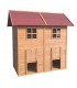 Poulailler Bois 10 poules Vila Fabiola avec tiroir de nettoyage triple pondoir et plancher anti nuisibles.
