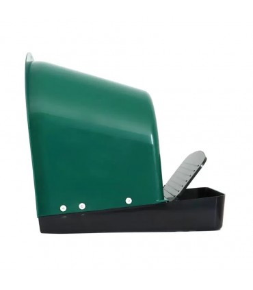 Pondoir mural plastique, nid de poules grand format, avec réservoir protection des oeufs.