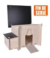 ! Swan-nid, poulailler HPL bois clair