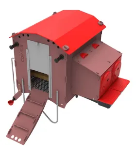 poulailler design plastique mobile pour 6 à 9 poules