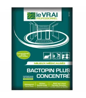 Dosette Bactopin désinfectant 20 ml pour nettoyer désinfecter le poulailler, les couveuses et les mangeoires des volailles.