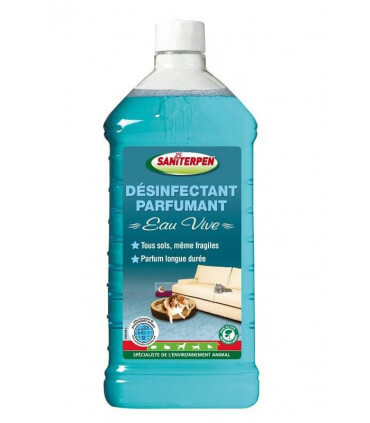 Nettoyant desinfectant maison, saniterpen version EAU VIVE