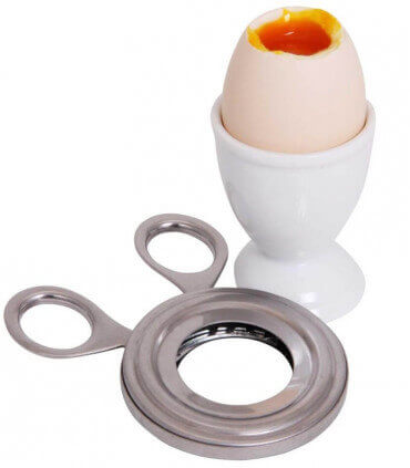 Décapiteur d’œuf, coupe l’œuf pour préparer œufs à la coque.
