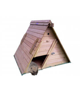 abris hérissons et tortues en hiver