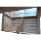 pondoir bois taille L 2 nids pour poulailler design
