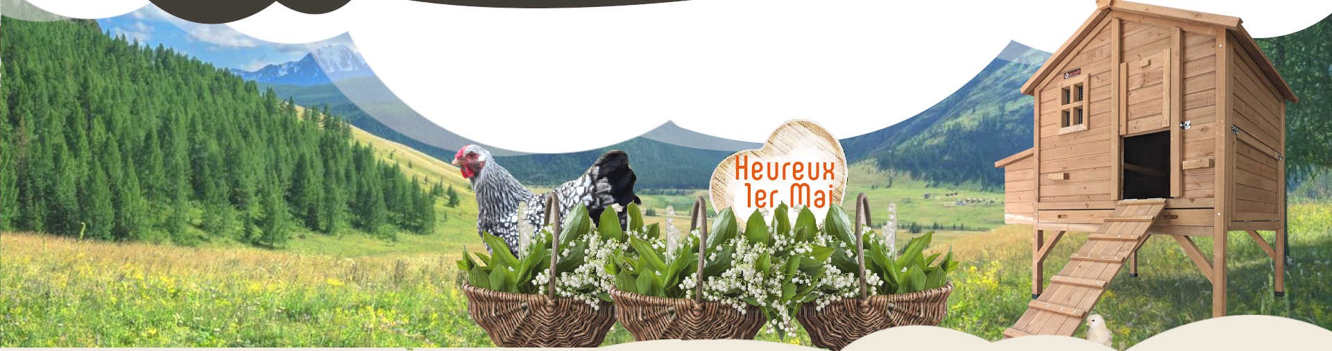 Heureux mois de Mai au Poulailler  !