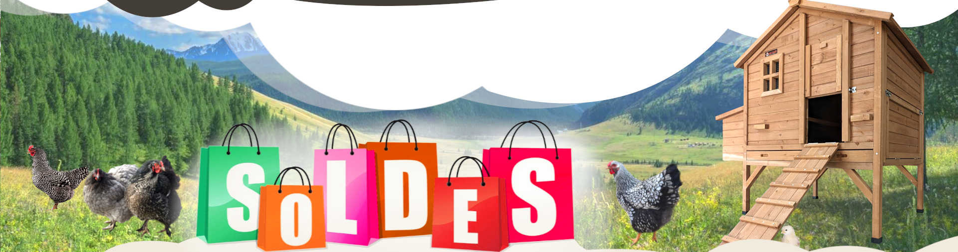 Soldes et prix promos chez Poulailler Design  !